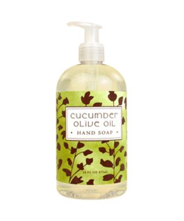 Greenwich Bay Trading Co. Hand Soap 16 Ounce Cucumber Olive Oil