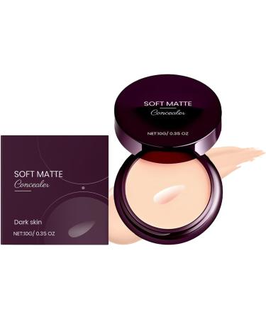 Anti-cernes Mat Couverture Compl te Correcteur Tr s Pigment - Cr me L g re 10g Imperm able pour v nement Matin Voyage F te Maison Ext rieur Quotidien Teint fonc  - Buy Online on GoSupps.com