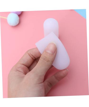 HEALEEP Toe Straightener & Bunion Spreader Gel Protectors - Foot Dilator & Thumb Protector for Bunion Relief - White Toe Separator pair - Buy Online on GoSupps.com