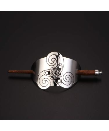 Shop Lurrose Vintage Celtic Hair Clip & Eating Sticks - Stylish Metal Hair Accessory for Women - Buy Online on GoSupps.com