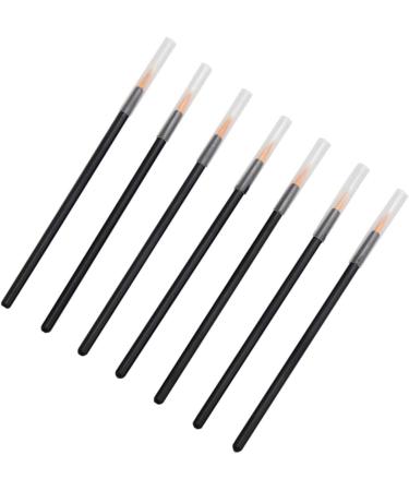FRCOLOR 100pcs Lip Liner Pencils Cosmetics Brush Eye Makeup Brush Lip Liner Marker Eyeliner Tool With Hat - Buy Online on GoSupps.com