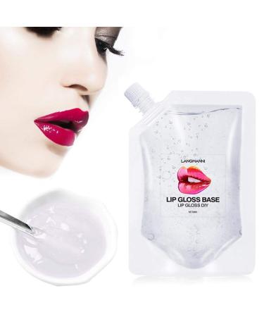Stronrive lip gloss base moisturize lip gloss base lip gloss base oil lipstick primer lip gloss base lip glaze for diy handmade lip balms lip gloss - 50 l