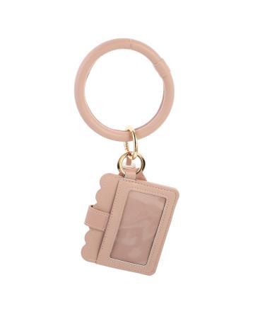 SOESFOUFU Leather Lipstick Pouch Lipstick Card Holder Card Storage Lipstick Holder Car Keychain Travel Handbag