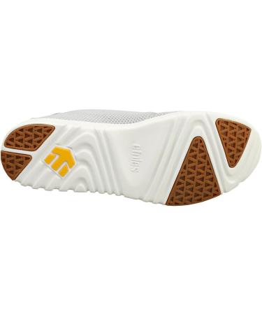 Etnies SCOUT Men's Indoor Shoes - 45 EU | Light Grey & Yellow | International Shipping Available - Buy Online on GoSupps.com