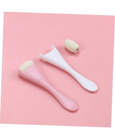 Mikinona Oil Removal Roller Volcanic Roller for Face Oil Control Facial Massager Volcano Stone Roller Volcanic Stone Massage Stick Skin Care Tool Face Care Roller Facial Oil Absorbing Stick 10.30X2.70X1.50CM Pink - Buy Online on GoSupps.com