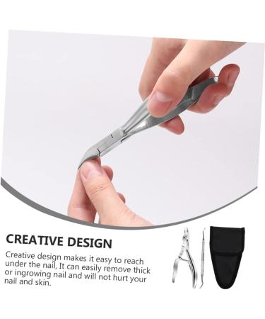 MERRYHAPY 1 Set Manicure 2-Piece Set Nail Clippers Fingernail Clipper Nail Trimmer Manicure Tool Toenail Clipper Pedicure Tool Nail Pliers Trimmer Nail Pliers for Home Nail - Buy Online on GoSupps.com