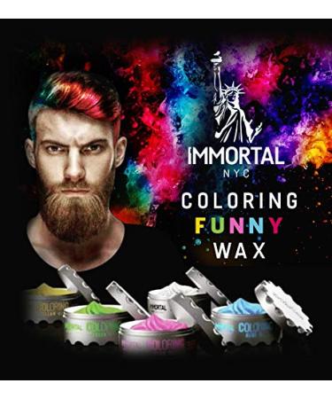 Immortal NYC Flexible Strong Hold Fiber Pomade - Natural Men's Water Based Hair Styling Balm - Buy Online on GoSupps.com