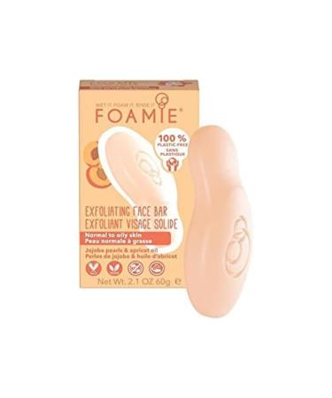 Foamie Cleansing Face Bar More Than a Peeling - Jojoba Pearls & Apricot Oil 60 g