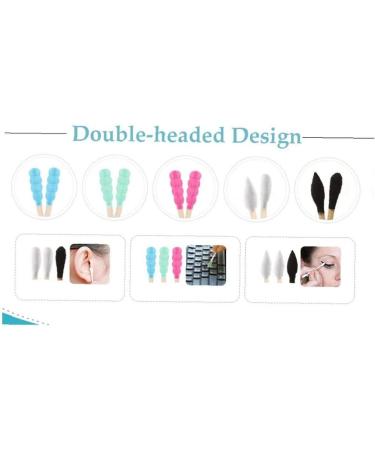 Shentaotao 200pcs Cotton Swabs - Double Cotton Heads Sterile & Safe for Makeup & Cleaning - Buy Online on GoSupps.com