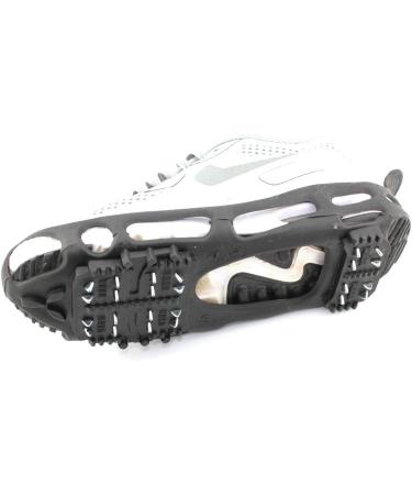 ODIER Ice Cleats Grippers 24-Teeth Crampons & 10-Teeth Micro Spikes for Shoes & Boots - Ideal for Walking on Ice, Snow & Mud - Buy Online on GoSupps.com