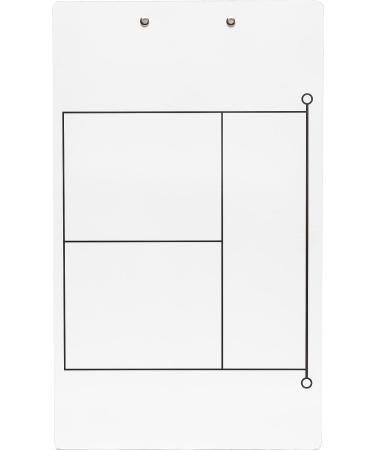 Murray Sporting Goods Pickleball Coaches Clipboard | Dry Erase Double-Sided Pickleball Clipboard for Coaching | Double-Sided Pickleball Coach Marker Whiteboard - Buy Online on GoSupps.com