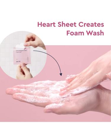 SAIB On-the-Go Foaming Feminine Wash Packets | Heart Shaped Tabs | Daily PH Balanced Intimate Care | Water-Soluble Packaging | 6 Count (Pack of 2) - Buy Online on GoSupps.com