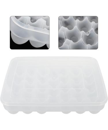 34 Egg Preservation Box Plastic Container Fridge Egg Bin Kitchen Egg Holder Refrigerator re-usable - Buy Online on GoSupps.com