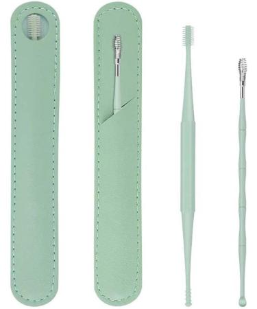 Houchu Stainless Steel Double Head Earwax Cleaner - Portable Ear Care Tool (B3) - Buy Online on GoSupps.com