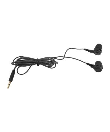 Wired Headphones Wired Headphones Outdoor Multifunctional Ergonomic Noise Isolation for Seniors (Black)