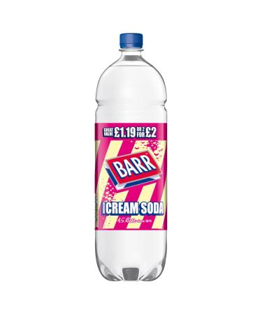 Barr American Cream Soda 2 Litre