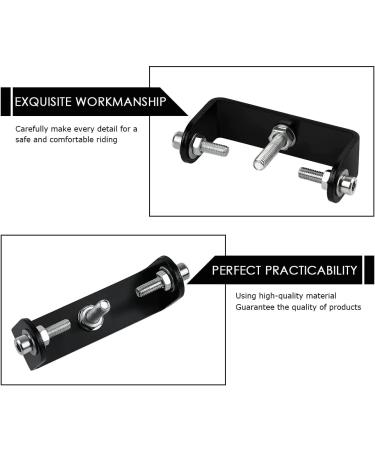 Distinctive Style Bike Rear Rack Mount Adapter - Black | Includes Screws - Buy Online on GoSupps.com