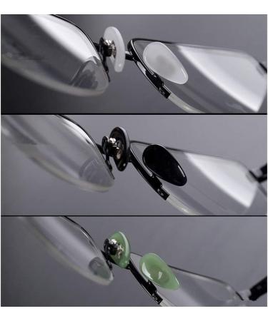 1 Pair Jade Eyeglass Nose Pads - Universal Nose Cushions for All Optical Frames - Comfortable & Durable - Ships Worldwide - Buy Online on GoSupps.com