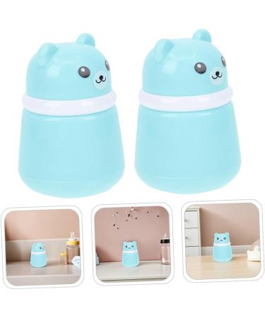 Bo te de 3 Houppettes pour B b d'Ours Bleu R cipient Portable Couvercle Herm tique Anti-Fuite Accessoire Doux pour Peau D licate Voyage et Soin Corporel - Buy Online on GoSupps.com