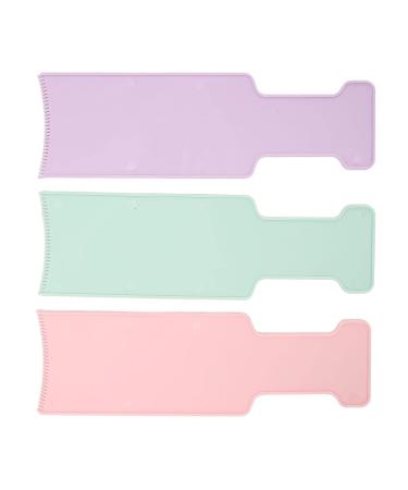 Balayage Highlighting Paddle Set - 3 Color Hair Dye Foil Board with Tooth Surfaces for Perfect Balayage & Hair Bleach - Buy Online on GoSupps.com