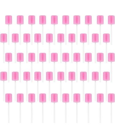 ACWOO Disposable Oral Care Sponge | 100 Portable Dental Swabs for Clinics | Pink Oral Care Solution - Buy Online on GoSupps.com