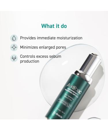 DR.ORACLE Antibac Greentherapy Tightening Ampoule Pore Tightening & Sebum Care Non-comedogenic and Hypoallergenic Dermatologist Tested - Buy Online on GoSupps.com