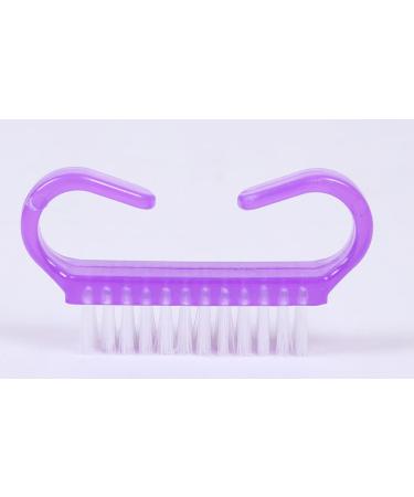 Pack of 3 Nail Brushes - Tough Firm Cactus Bristles | Purple Pink & Blue Hand Cleaning Brushes for Ultimate Nail Care - Buy Online on GoSupps.com