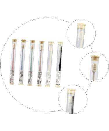 Minkissy 6-Pack Travel Toothbrush Set | Children's & Adults' Tooth Care | Portable Household Toothbrushes for Clean Teeth - Buy Online on GoSupps.com