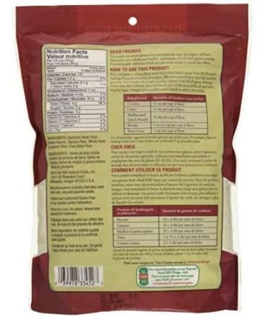 Bobs Red Mill Gluten Free All Purpose Baking Flour 624 Grams 624 g (Pack of 1) - Buy Online on GoSupps.com