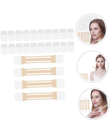 Beavorty 4pcs Neck Lift Stickers Lifting Belt Skin Tightening Tape Neck Lift Tape Cosmetic Swan Neck Patch 20.5x4cm As Shown - Buy Online on GoSupps.com