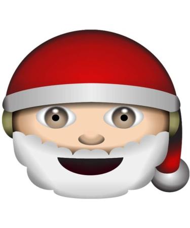 24 Fabulous Pre-Cut Edible Wafer Cake Toppers: Christmas Emojis - Buy Online on GoSupps.com