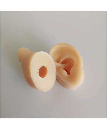 Simulation Silicone Ear Model - Soft Silicone Ear Model for Teaching - High Simulation Silicone Ear Model - for Ear Picking Practice Studs Earring Display Props Video Live Broadcast Props - Buy Online on GoSupps.com
