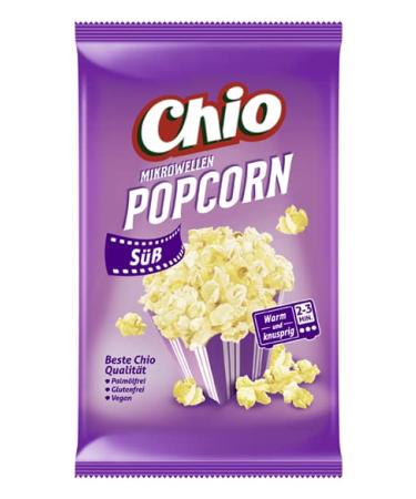 Chio Microwavable Sweet Popcorn 22 Pack (22 x 100g) - Irresistible Snack for Movie Nights - Buy Online Internationally - Buy Online on GoSupps.com