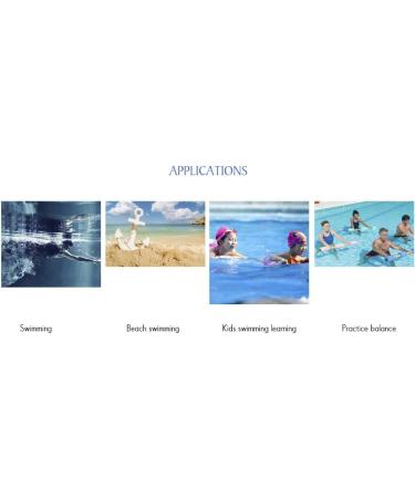WYSRJ 2 PCS Foam Water Exercise Cuffs Set - Blue | Ankle & Arm Belts for Swimming Fitness - Buy Online on GoSupps.com