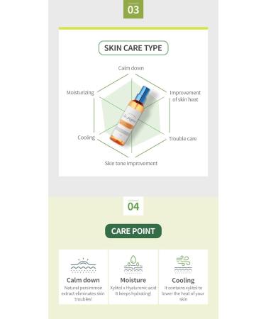 Wow Mist - Persimmon Tannin Face & Body Mist for Acne-Prone Skin | Natural Extracts Calming & Moisturizing | 4.05 Fl Oz - Buy Online on GoSupps.com