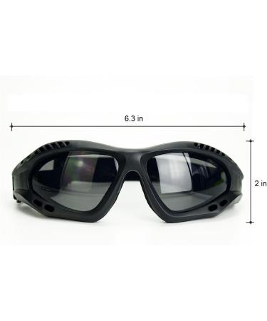 Binboll UV Protective Military Sunglasses | Outdoor Tactical Goggles in Black - Buy Online on GoSupps.com