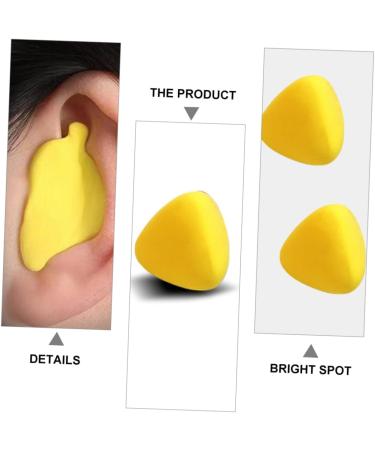 Buy EXCEART Noise Canceling Ear Plugs - 30 Pairs Moldable Sound Insulation for Sleeping & Hearing Protection (Yellow) - Best Noise Reduction Earplugs Online - Buy Online on GoSupps.com