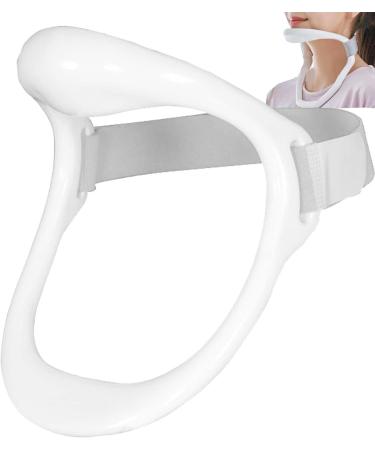 Joberio 3 PCs V-Shaped Neckline Corrector | Spinal Decompression Neck Support Traction for Men & Women | Posture Correction & Sore Relief with White Straps - Buy Online on GoSupps.com