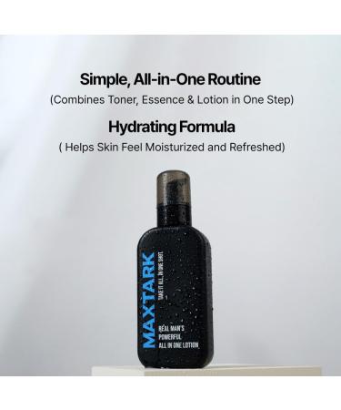 tomnada MAXTARK Real Man's Powerful All-in-One Vegan Cooling Lotion Moisture-Rich Face & Body Gel Hydrating Soothing Non-Sticky Bergamot & Woody Notes for Daily Use - Buy Online on GoSupps.com