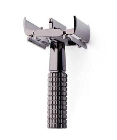 WEISHI Double Edge Safety Razor | Long Handle Butterfly Open Razor - Buy Online on GoSupps.com
