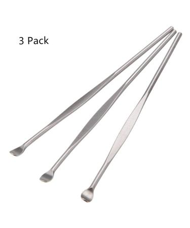 Stainless Steel MauSong Silver EarPick Ear Wax Removal Cleaner Tool - 3 Pack - Buy Online on GoSupps.com
