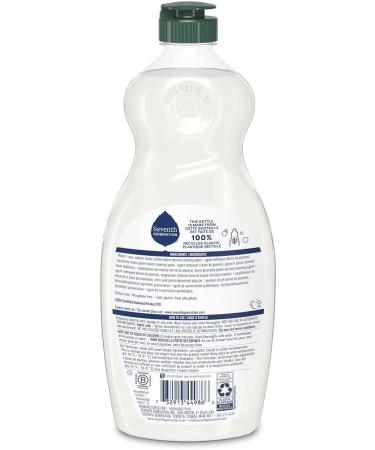Seventh Generation Free & Clear Dish Liquid Soap 25 Oz - Pack of 6 - Buy Online on GoSupps.com