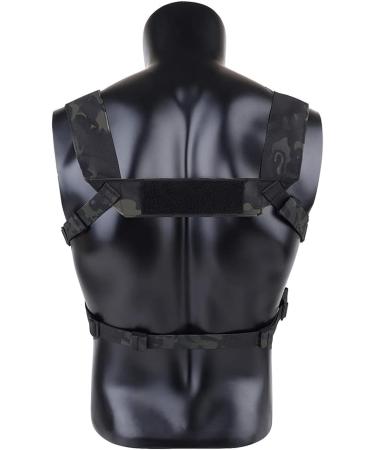 KRYDEX Fat Strap Shoulder Harness and Back Strap for MK3 MK4 Chest Rig in Multicam Black - Buy Online on GoSupps.com