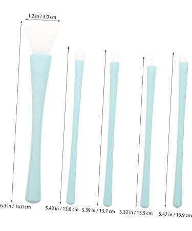 2 Sets Silicone Makeup Brush Silicone Lip Brush Silicone Brush Makeup Make up for Lip Makeup Brush Silica Gel Lip Liner Brush Eyes - Buy Online on GoSupps.com