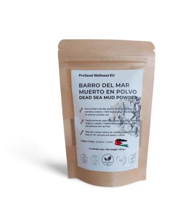 KAPTAN LDA Dead Sea mud powder 100 g 100 natural mineral for skin care and DIY cosmetics