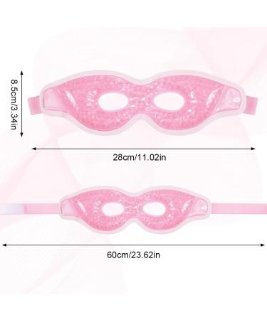 Buy 2-Piece Reusable Cooling Eye Mask Set | Gel Eye Masks for Tired & Dry Eyes - Soothing Heat & Cool Therapy - Buy Online on GoSupps.com