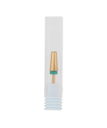Nail Drill Set Nail Drill Bits Nail Drill Bits Set for Nail Files Nail Polish Removal Polishing Grinding with 5 Functions for Home and Nail Salon (Tapered round head C)