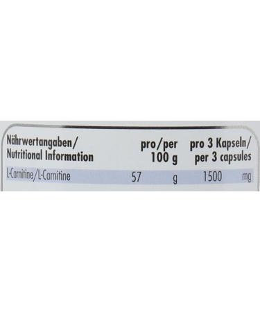 Weider L-Carnitine Capsules - Essential Amino Acid for Energy Boost and Fat Burning - Buy Online on GoSupps.com