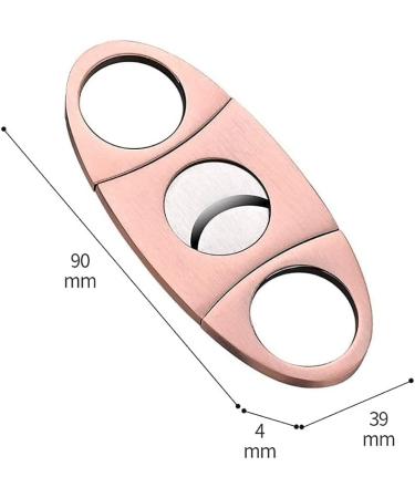 Cigar Cutter Accessories Cigar Guillotine Stainless Steel Double Blade Metal Cigar Clippers Scissors for A Precise Perfect Cut Cigar Accessories Tools - Buy Online on GoSupps.com
