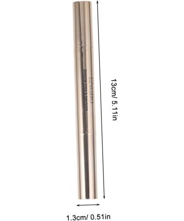 MUSISALY Double Ended Eye Shadow Pen Eyeshadow Eye Makeup Eye Shadow Pens Eye Shadow Sticks Plastic 1 count (Pack of 1) Black - Buy Online on GoSupps.com